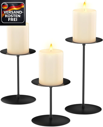 3er set kerzenständer - 3er,