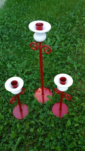 3er set metall keramik - -, /