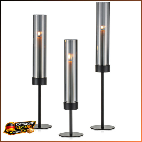 Kerzenständer 3er set - kerzenständer,