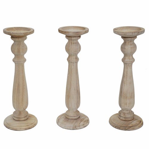 3er set kerzenständer - 3er, h360