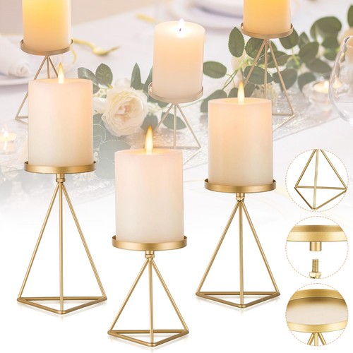 3er set kerzenständer aus - 3er,