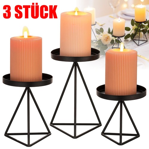 3er set kerzenständer - 3er, aus