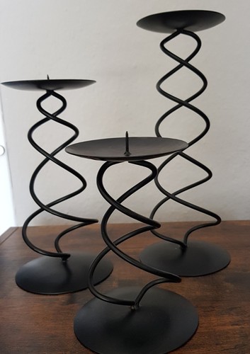 3er set kerzenständer - 3er,